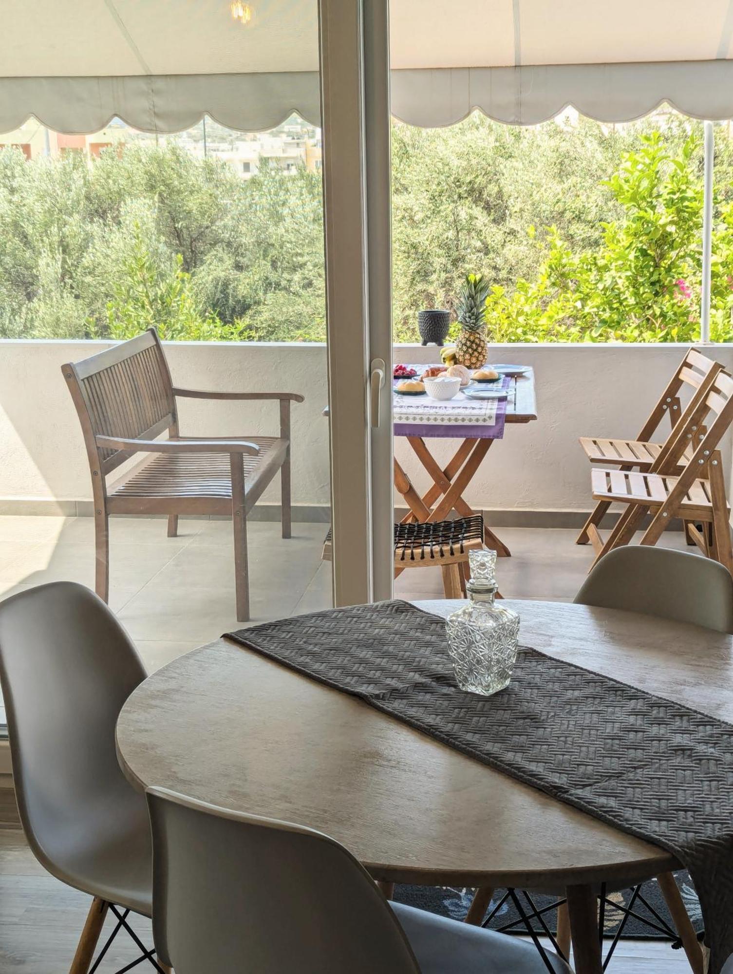 Dioni Lux Appartement Agios Nikolaos Buitenkant foto